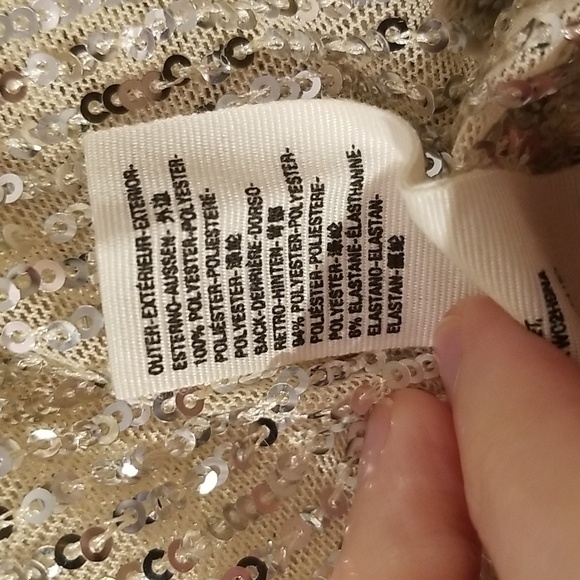 Free People sparkly sequin blouse - Picture 10 of 11